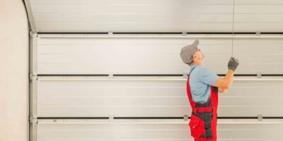 Installing garage door