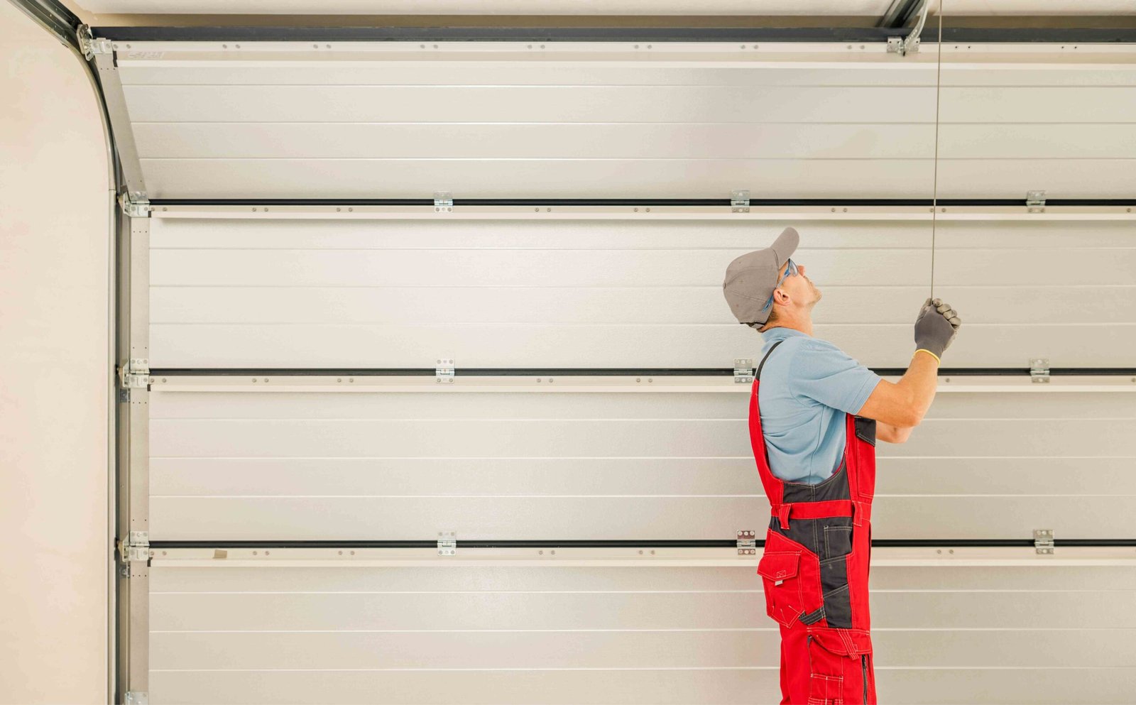 Installing garage door