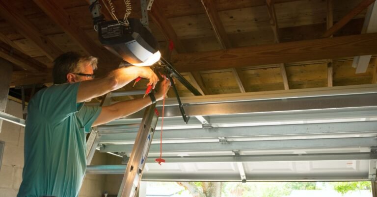 garage door off track repair cost​
