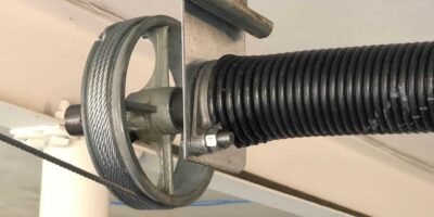 Garage door cable repair