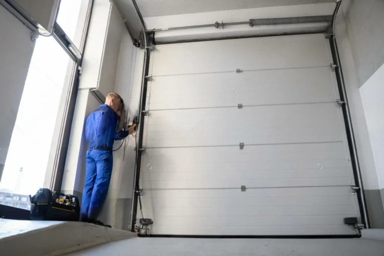 Installing garage door