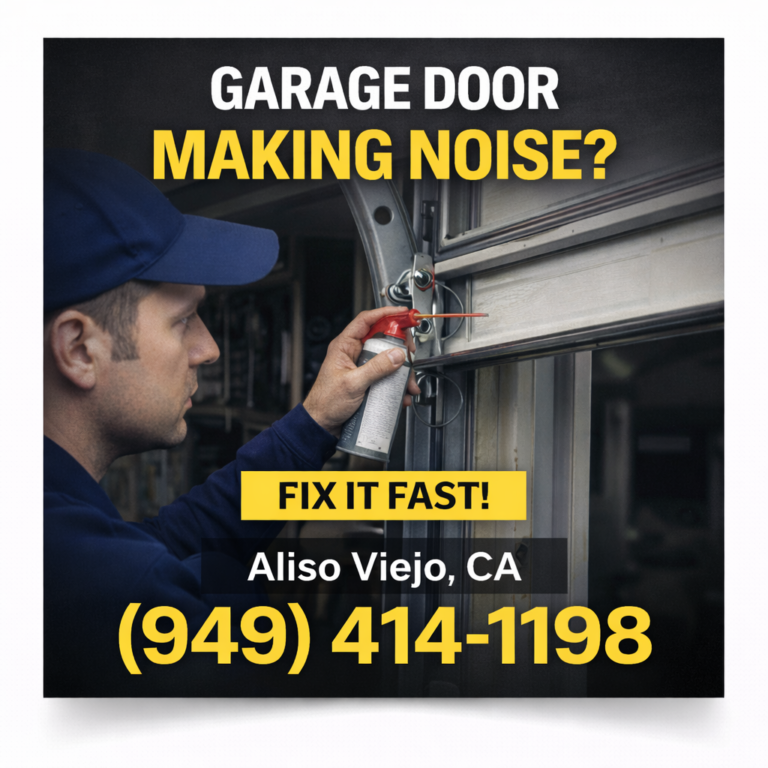 garage-door-making-noise-repair-aliso-viejo-ca